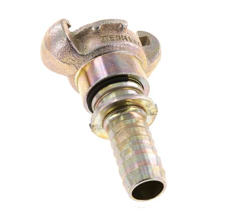 Hierro fundido DN 15 DIN 3489 Acoplamiento de garras giratorias 19 mm (3/4'') Collarín giratorio para manguera