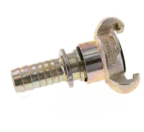 Hierro fundido DN 15 DIN 3489 Acoplamiento de garras giratorias 19 mm (3/4'') Collarín giratorio para manguera