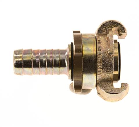 Hierro fundido DN 15 DIN 3238 Acoplamiento de garras giratorias 19 mm (3/4'') Lengüeta de manguera