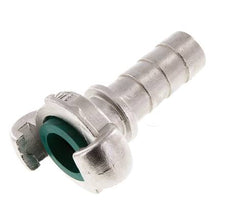 Acero inoxidable DN 15 DIN 3489 Acoplamiento de garras giratorio Barra de manguera de 19 mm (3/4'')