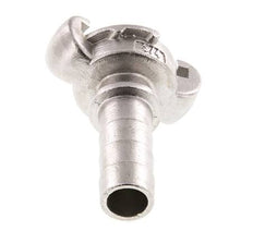 Acero inoxidable DN 15 DIN 3489 Acoplamiento de garras giratorio Barra de manguera de 19 mm (3/4'')