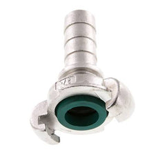 Acero inoxidable DN 15 DIN 3489 Acoplamiento de garras giratorio Barra de manguera de 19 mm (3/4'')