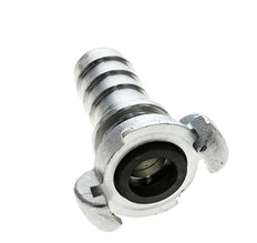 Hierro fundido DN 18,5 DIN 3489 Acoplamiento de garras giratorias Cuello de lengüeta de manguera de 25 mm (1'')