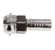 Acoplamiento de garras giratorio de acero inoxidable DN 18 DIN 3238 Barra de manguera de 25 mm (1'')