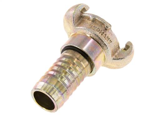 Hierro fundido DN 19 DIN 3489 Acoplamiento de garras giratorias 25 mm (1'') Lengüeta de manguera rotativa