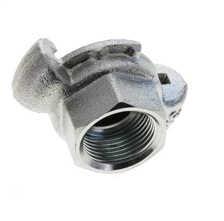 Hierro fundido DN 20 DIN 3489 Acoplamiento de garras giratorias Rp 3/4'' Hembra