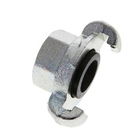 Hierro fundido DN 20 DIN 3489 Acoplamiento de garras giratorias Rp 3/4'' Hembra