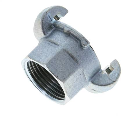 Hierro fundido DN 20 DIN 3489 Acoplamiento de garras giratorias Rp 1'' Hembra