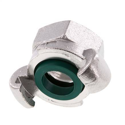 Acero inoxidable DN 20 DIN 3489 Acoplamiento de garras giratorias Rp 1'' hembra