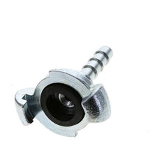 Hierro fundido DN 5.5 DIN 3489 Acoplamiento de garras giratorias 10 mm Hose Barb Collar
