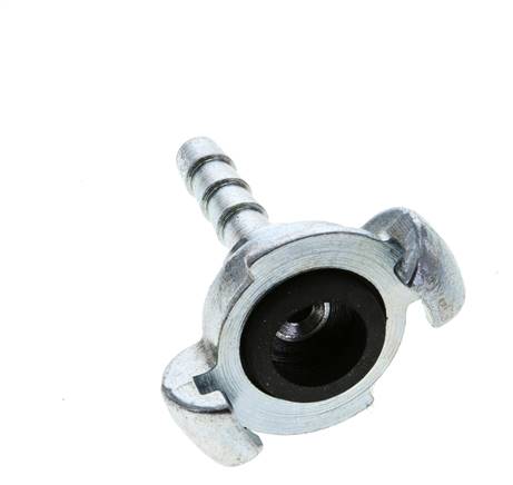 Hierro fundido DN 5.5 DIN 3489 Acoplamiento de garras giratorias 10 mm Hose Barb Collar