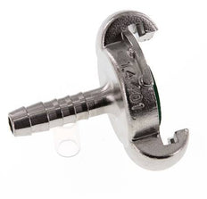 Acero inoxidable DN 6.5 DIN 3489 Acoplamiento de garras giratorias 10 mm Hose Barb