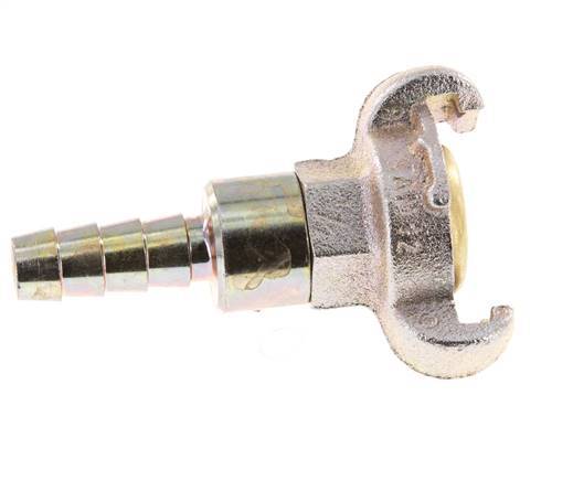 Hierro fundido DN 8.5 DIN 3489 Acoplamiento de garra giratoria 13 mm (1/2'') Lengüeta para manguera