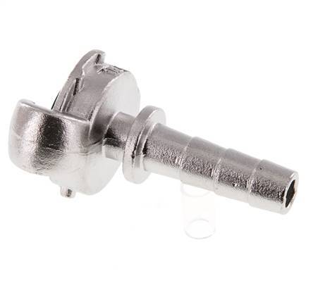 Acero inoxidable DN 9 DIN 3489 Acoplamiento de garras giratorias 13 mm (1/2'') Lengüeta de manguera