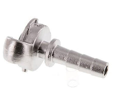 Acero inoxidable DN 9 DIN 3489 Acoplamiento de garras giratorias 13 mm (1/2'') Lengüeta de manguera