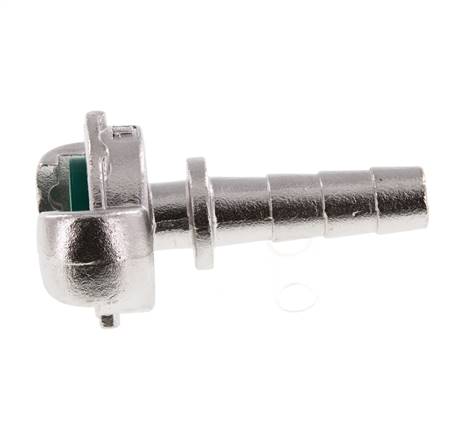 Acero inoxidable DN 9 DIN 3489 Acoplamiento de garras giratorias 13 mm (1/2'') Lengüeta de manguera