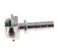 Acero inoxidable DN 9 DIN 3489 Acoplamiento de garras giratorias 13 mm (1/2'') Lengüeta de manguera