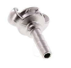 Acero inoxidable DN 9 DIN 3489 Acoplamiento de garras giratorias 13 mm (1/2'') Lengüeta de manguera