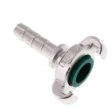 Acero inoxidable DN 9 DIN 3489 Acoplamiento de garras giratorias 13 mm (1/2'') Lengüeta de manguera