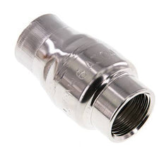 Válvula de retención G1/2'' de acero inoxidable 304 FKM (muelle ligero) 0,03-16bar - CLIS3E