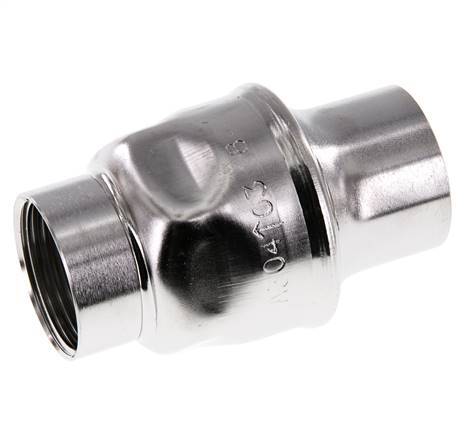 G1'' Acero Inoxidable 304 Válvula Antirretorno FKM 0.03-16bar (0.44-232psi) - Pasador Reforzado [8 Piezas]