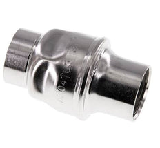 G1'' Acero Inoxidable 304 Válvula Antirretorno FKM 0.03-16bar (0.44-232psi) - Pasador Reforzado [8 Piezas]