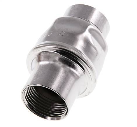G1'' Acero Inoxidable 304 Válvula Antirretorno FKM 0.03-16bar (0.44-232psi) - Pasador Reforzado [8 Piezas]