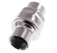 G1'' Acero Inoxidable 304 Válvula Antirretorno FKM 0.03-16bar (0.44-232psi) - Pasador Reforzado [8 Piezas]