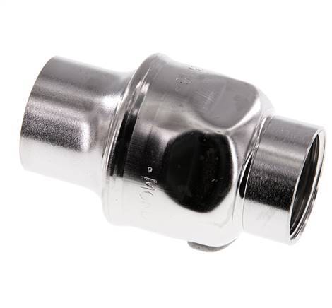 G1'' Acero Inoxidable 304 Válvula Antirretorno FKM 0.03-16bar (0.44-232psi) - Pasador Reforzado [8 Piezas]