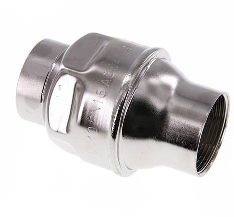 G1 1/2'' Stainless Steel 304 Check Valve FKM 0.03-16bar (0.44-232psi)