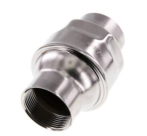1 1/2'' NPT Stainless Steel 304 Check Valve FKM 0.03-16bar (0.44-232psi)