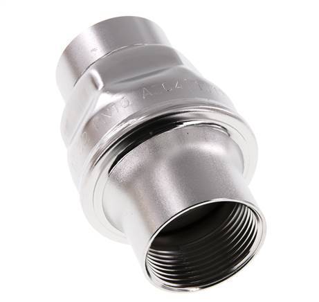 1 1/4'' NPT Válvula de retención de acero inoxidable FKM 0,03-16bar