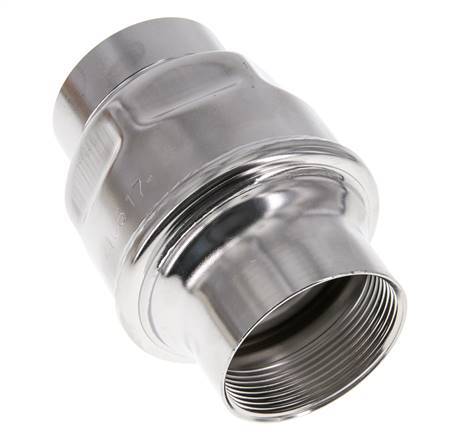 2'' NPT Stainless Steel 304 Check Valve FKM 0.03-16bar (0.44-232psi)