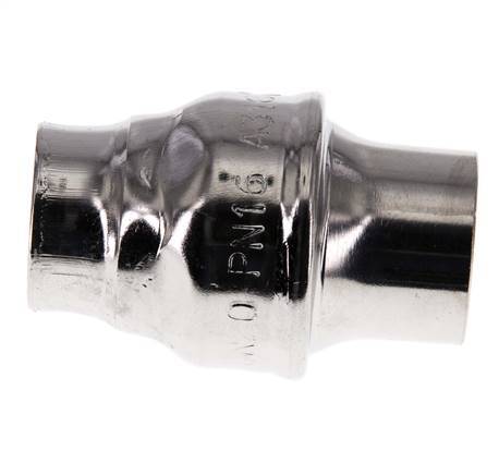 G3/4'' Stainless Steel 316 Check Valve FKM 0.03-16bar (0.44-232psi) - NSF ANSI 61