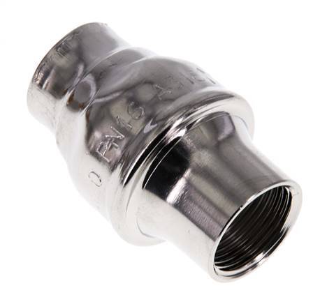 G3/4'' Stainless Steel 316 Check Valve FKM 0.03-16bar (0.44-232psi) - NSF ANSI 61