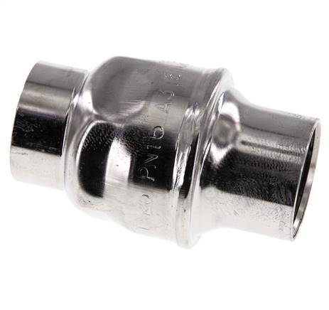G1'' Stainless Steel 316 Check Valve EPDM 0.03-16bar (0.44-232psi) - WRAS [8 Pieces]