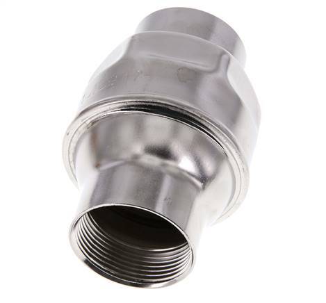 G1 1/2'' Acero Inoxidable 316 Válvula Antirretorno FKM 0.03-16bar (0.44-232psi) - Alta Resistencia [6 Piezas]
