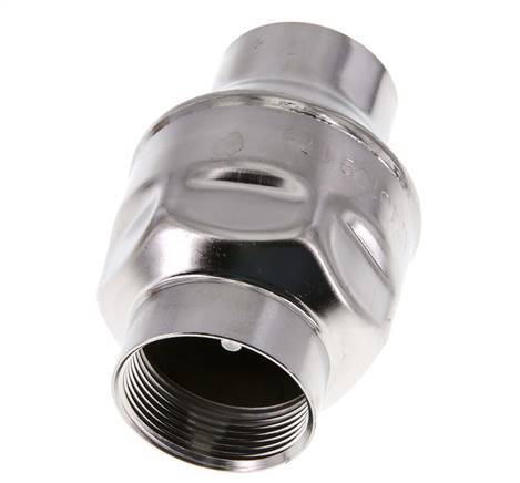 G1 1/2'' Stainless Steel 316 Check Valve PTFE 0.03-16bar (0.44-232psi)