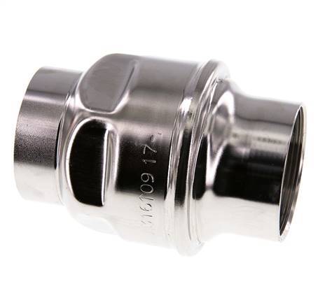 G2'' Check Valve Stainless Steel 316 FKM (Light Spring) 0.03-16bar - CLIS4E