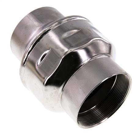 Válvula de retención G3'' Acero inoxidable 316 FKM (muelle ligero) 0,03-16bar - CLIS4E