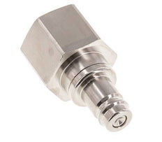 Nickel-plated Brass DN 10 Air Coupling Plug G 3/4 inch Female Double Shut-Off