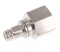 Nickel-plated Brass DN 10 Air Coupling Plug G 3/4 inch Female Double Shut-Off