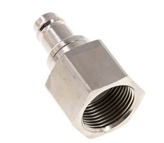 Nickel-plated Brass DN 10 Air Coupling Plug G 3/4 inch Female Double Shut-Off