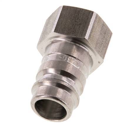 Acero inoxidable DN 10 Acoplamiento de aire Enchufe G 3/8 pulgadas Hembra