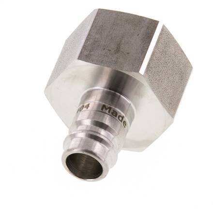 Stainless Steel 316L DN 10 Air Coupling Plug G 3/4 inch Female