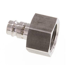 Stainless Steel 316L DN 10 Air Coupling Plug G 3/4 inch Female