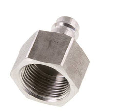 Stainless Steel 316L DN 10 Air Coupling Plug G 3/4 inch Female