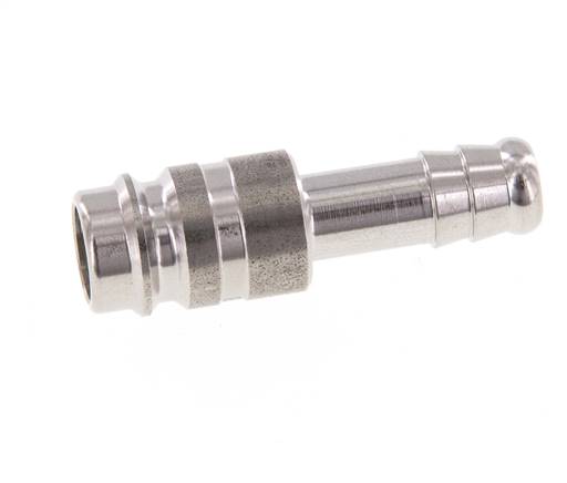 Acero inoxidable DN 10 Enchufe de acoplamiento de aire 10 mm Pilar de manguera Doble cierre