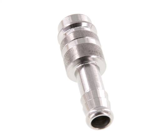 Acero inoxidable DN 10 Enchufe de acoplamiento de aire 10 mm Pilar de manguera Doble cierre