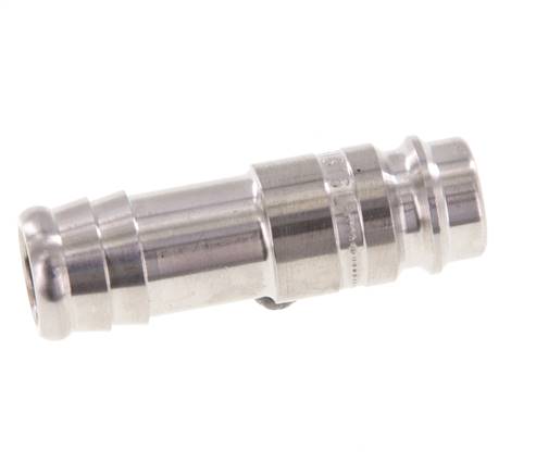 Acero inoxidable 316L DN 10 Tapón de acoplamiento de aire 13 mm Pilar de manguera